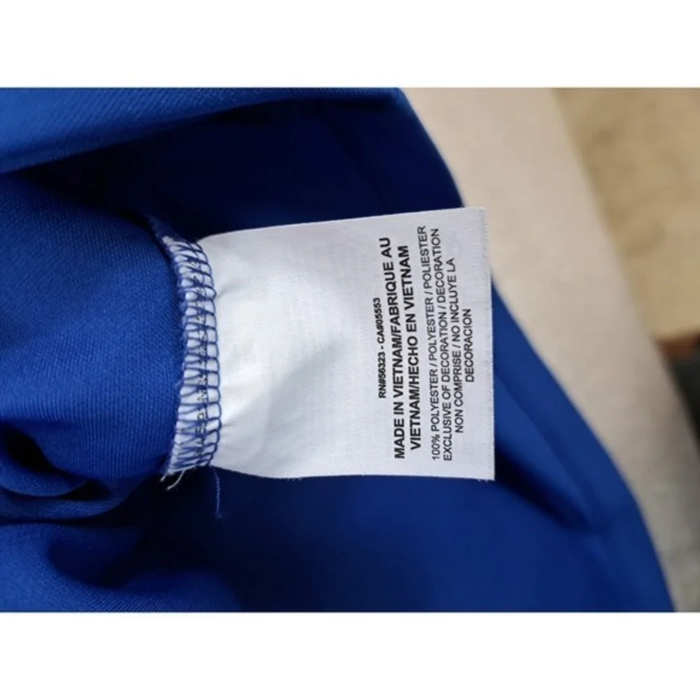 Nike Golf Dri Fit Polo Shirt Mens Size XXL Blue Swoosh